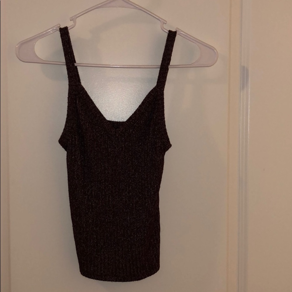 Purple Sweater Tank